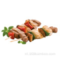 Bamboo -spiesjes voor BBQ, voorgerecht, fruitcocktail, chocolade